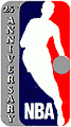 NBA LOGO 25 ANIVERSARIO 1971